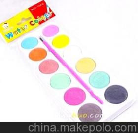 6023粉餅水彩畫套裝 韓國創意新奇特文具 美術顏料